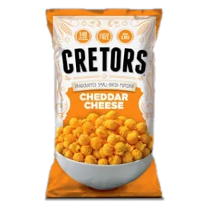 פופקורן CRETORS בטעם צ'דר