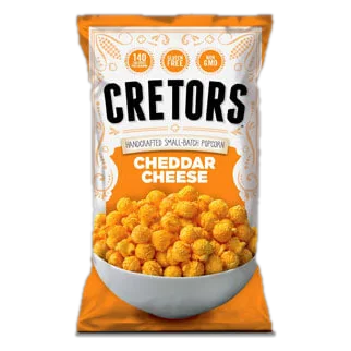 פופקורן CRETORS בטעם צ'דר