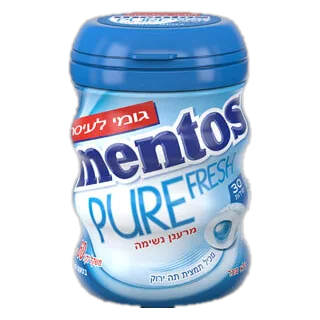 מסטיקים מנטוס בטעם מנטה