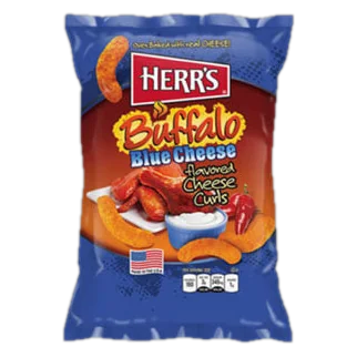 הרס HERR'S במבה גבינת צ'דר וגבינה כחולה