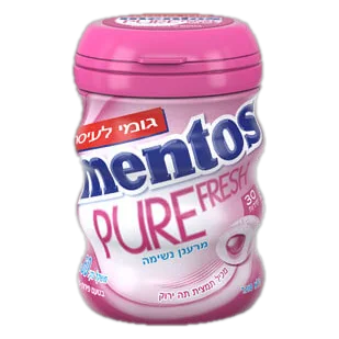 מסטיקים מנטוס בטעם פירות מנטה